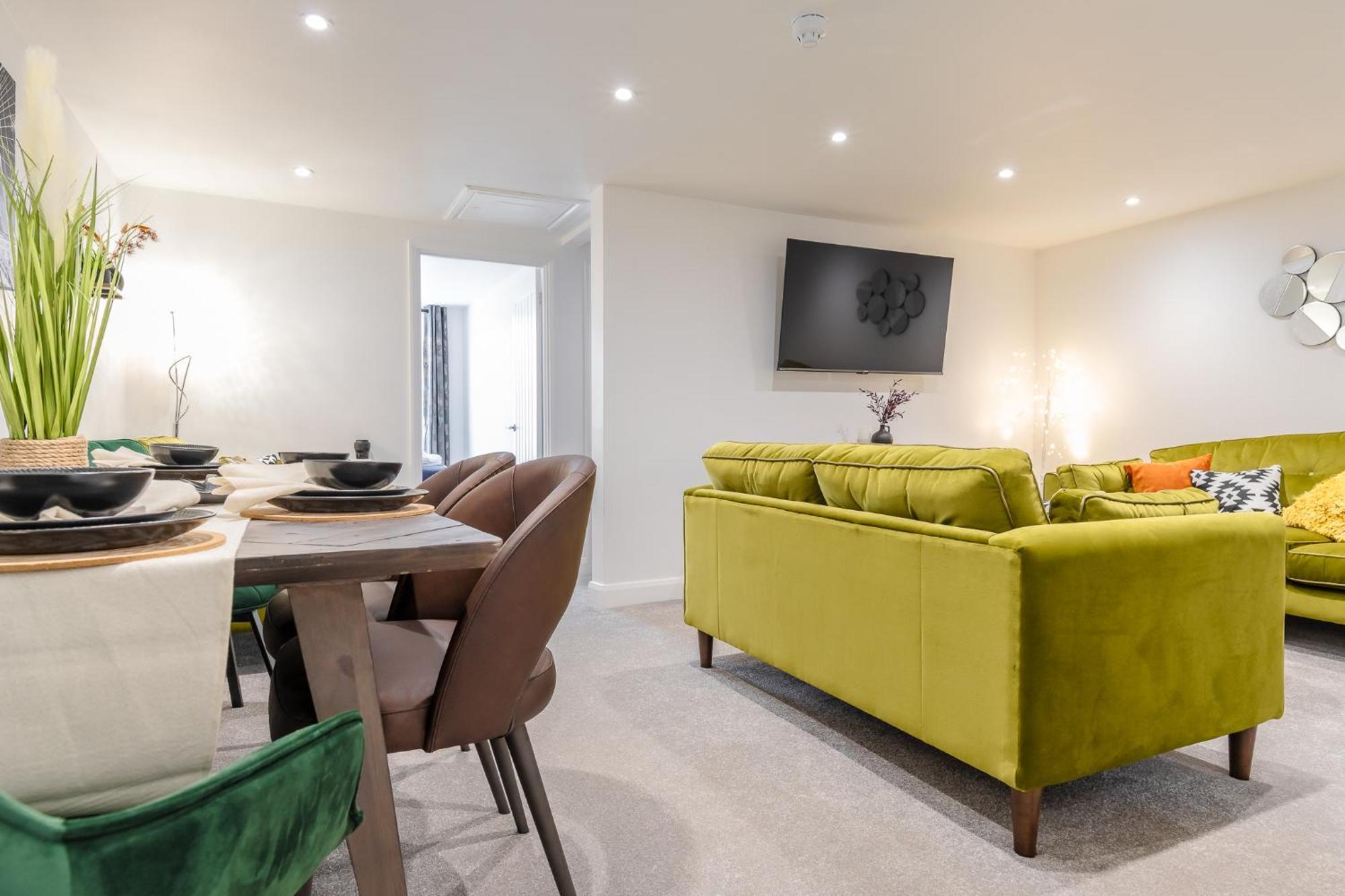 Cosy 2-Bed Apartment In Nettleham Lincoln Esterno foto