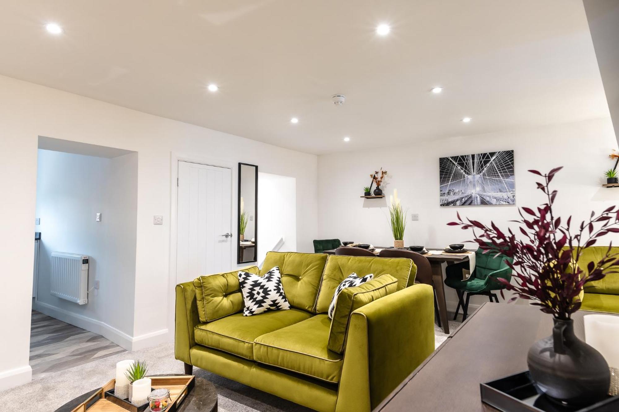 Cosy 2-Bed Apartment In Nettleham Lincoln Esterno foto